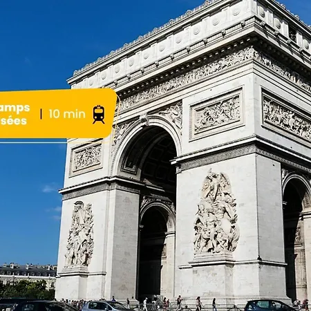 250 Sainte - Superb In Apartman Párizs